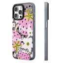 Apple iPhone 15 Pro Max Uyumlu Kılıf M-safe Şarj Özellikli Yaz Meyvesi Desenli Youngkit Fruity Flavour Serisi Kapak