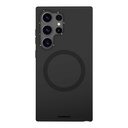 Samsung Galaxy S24 Ultra Uyumlu Kılıf M-safe Şarj Özellikli Çizilmeye Ve Aşınmaya Dayanıklı Youngkit Velvet Serisi Kapak