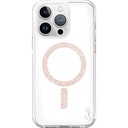 Apple iPhone 15 Pro Uyumlu Kılıf M-safe Şarj Özellikli Simli Magnetik Coehl Glace Kapak