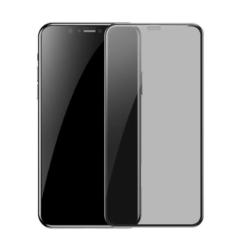 [RNZ-TA71885] Apple iPhone XS Max Uyumlu Ekran Camı Davin 5D Privacy Cam Ekran Koruyucu
