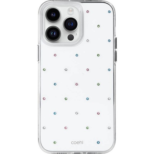 Apple iPhone 14 Pro Uyumlu Kılıf Tektaş Desenli Coehl Solitaire Kapak