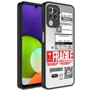 Samsung Galaxy A22 4G Uyumlu Kılıf Aynalı Desenli Kamera Korumalı Parlak Zore Mirror Kapak