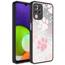 Samsung Galaxy A22 4G Uyumlu Kılıf Aynalı Desenli Kamera Korumalı Parlak Zore Mirror Kapak