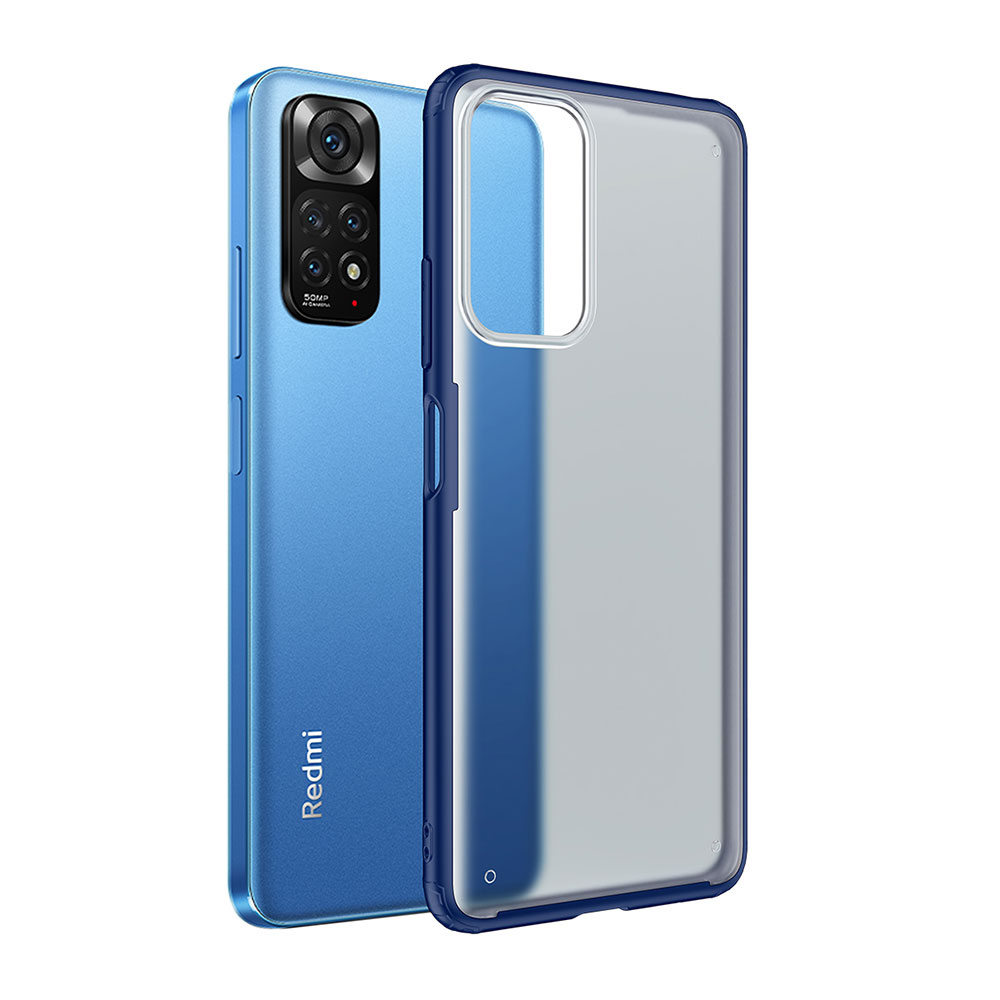 Xiaomi Redmi Note 11S Global Uyumlu Kılıf Sert Silikon Kenarları Renkli Şık Zore Volks Kapak
