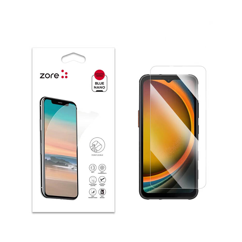 [RNZ-T32806] Samsung Galaxy Xcover 7 Uyumlu Ekran Filmi Zore Blue Nano Ekran Koruyucu