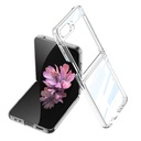 Samsung Galaxy Z Flip 6 Uyumlu Kılıf Sert PC Zore Full Camlı Luxury Zore Kıpta Kapak