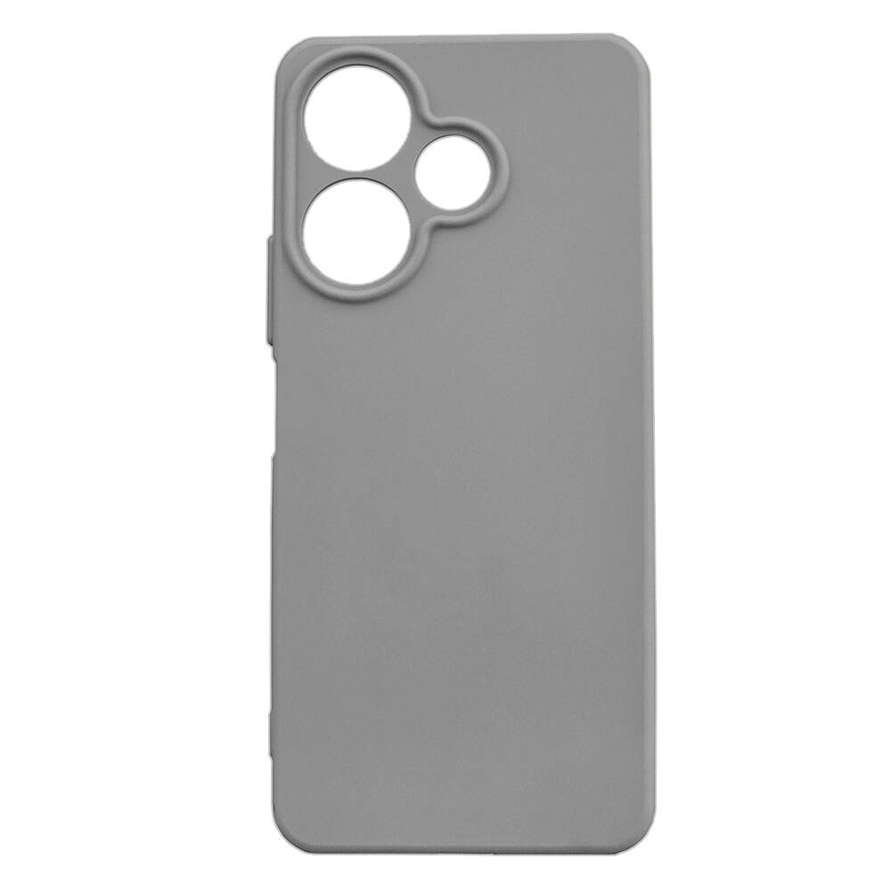 Xiaomi Redmi 13 4G Uyumlu Kılıf Silikon Yumuşak Esnek Zore Biye Kapak
