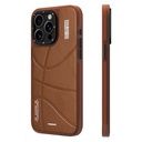 Apple iPhone 15 Pro Max Uyumlu Kılıf M-safe Şarj Özellikli Youngkit Backboard Serisi Leather Kapak