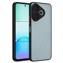 Xiaomi Redmi 13 4G Uyumlu Kılıf Sert Silikon Kamera Korumalı Zore Hux Kapak