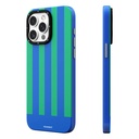 Apple iPhone 15 Pro Uyumlu Kılıf M-safe Şarj Özellikli Youngkit Striped Piano Keys Serisi Kapak
