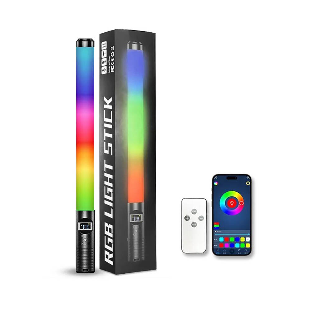 [RNZ-TA107192] Zore H2 OLED Ekran Göstergeli RGB Led Işıklı Aydınlatma Çubuğu