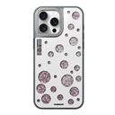 Apple iPhone 15 Pro Uyumlu Kılıf M-safe Şarj Özellikli Youngkit Quicksand Beads Serisi Kapak