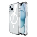 Apple iPhone 15 Uyumlu Kılıf Magsafe Şarj Özellikli Airbagli Tam Korumalı Şeffaf Zore İncek Kapak