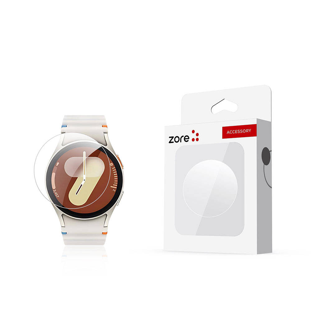 [RNZ-TA107483] Samsung Galaxy Watch 7 40mm Uyumlu Ekran Filmi Zore PMMA Pet Saat Ekran Koruyucu