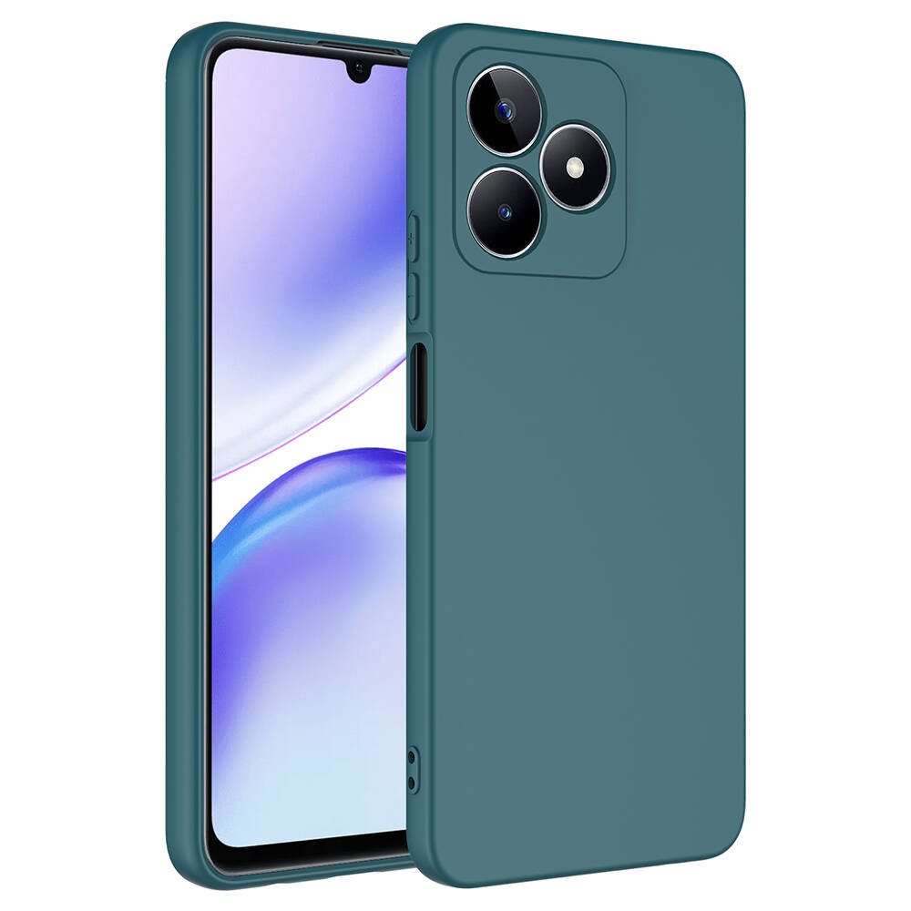 Realme Note 50 Uyumlu Kılıf Silikon İçi Yumuşak Soft Yüzey Zore Mara Lansman Kapak
