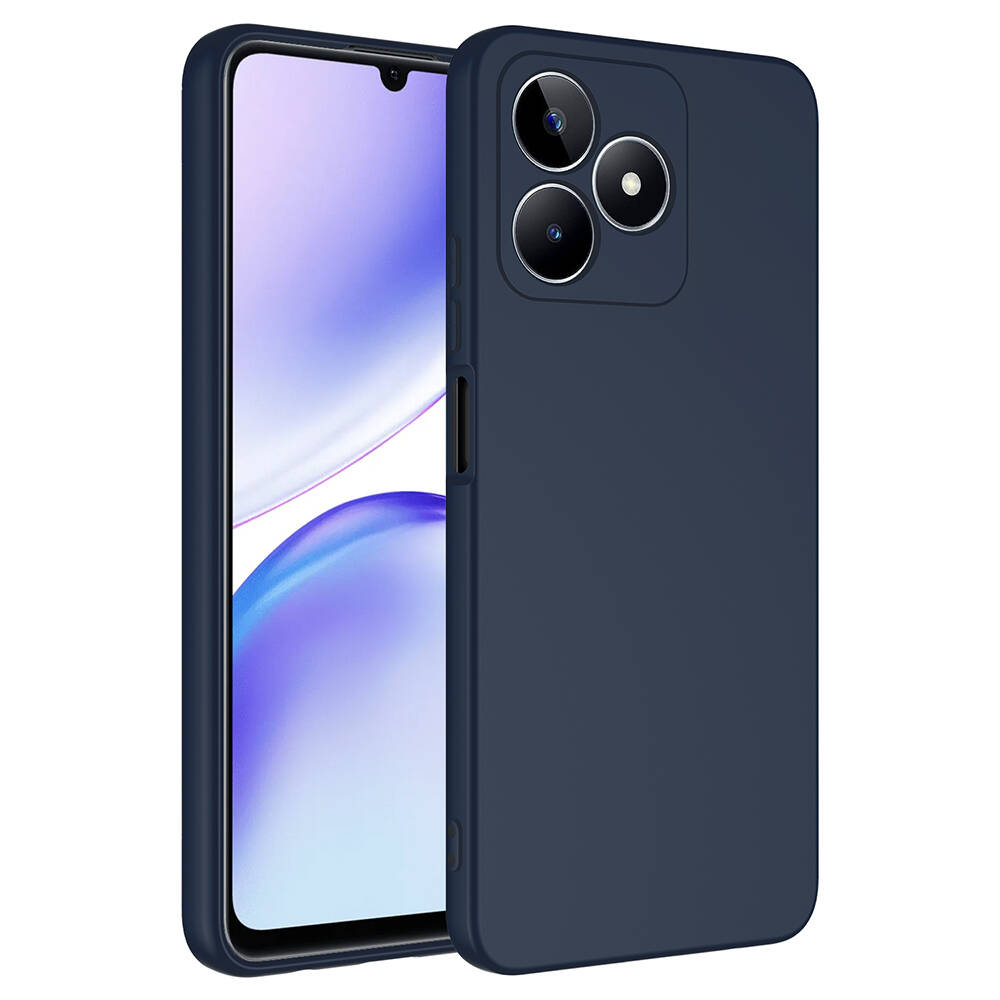 Realme Note 50 Uyumlu Kılıf Silikon İçi Yumuşak Soft Yüzey Zore Mara Lansman Kapak
