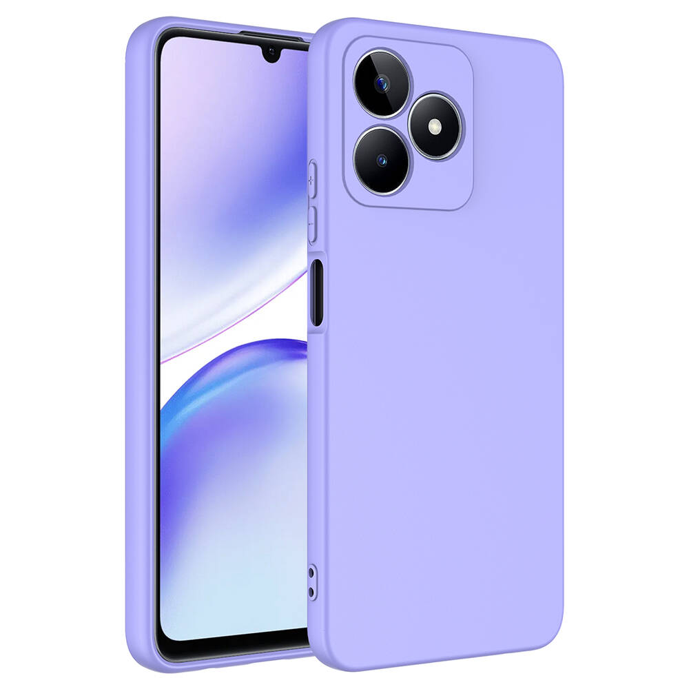 Realme Note 50 Uyumlu Kılıf Silikon İçi Yumuşak Soft Yüzey Zore Mara Lansman Kapak
