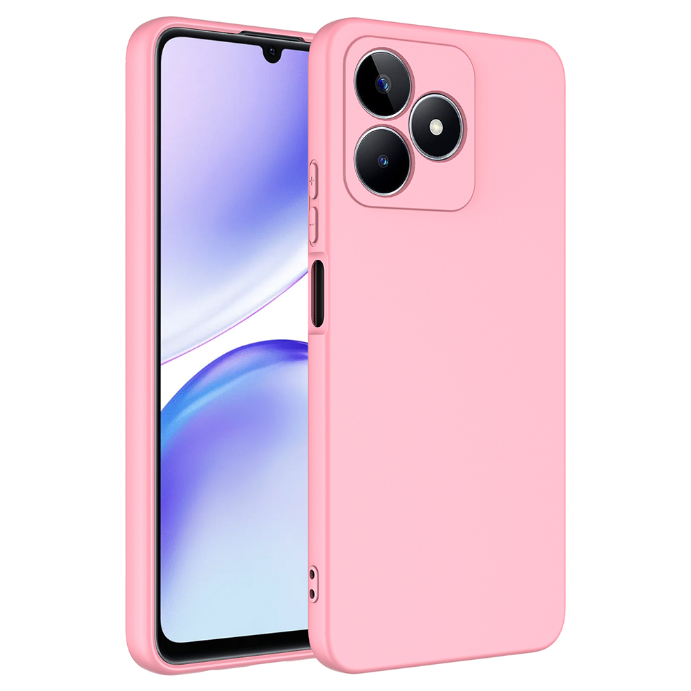 Realme Note 50 Uyumlu Kılıf Silikon İçi Yumuşak Soft Yüzey Zore Mara Lansman Kapak
