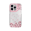 Apple iPhone 14 Pro Max Uyumlu Kılıf Çift IMD Baskılı Lisanslı Switcheasy Artist Sakura Kapak