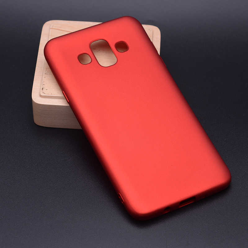Samsung Galaxy J7 Duo Uyumlu Kılıf Zore Premier Silikon Kapak