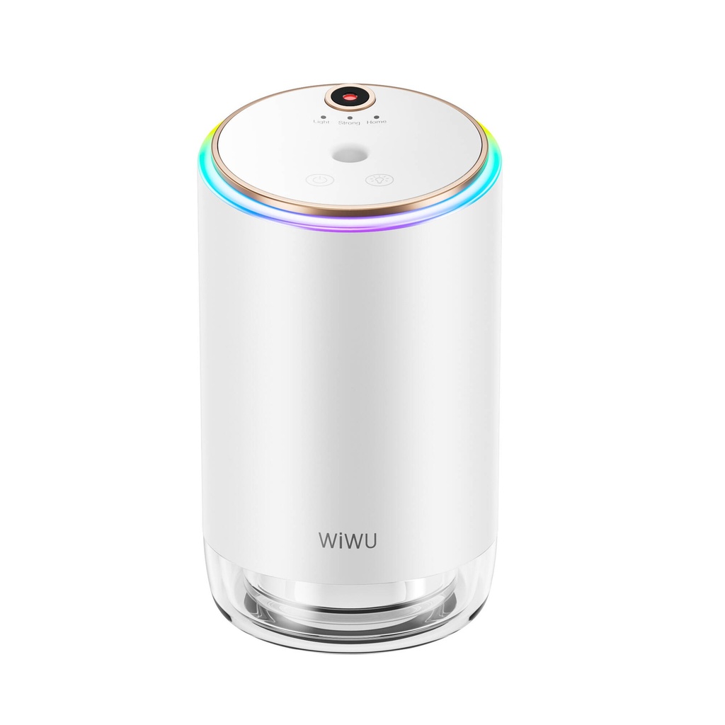 [RNZ-TA107021] Wiwu Wi-AR003 Yıldızlı Ortam Aydınlatmalı RGB Işıklı Hava Nemlendirici ve Aromalı Araç Koku Difüzörü