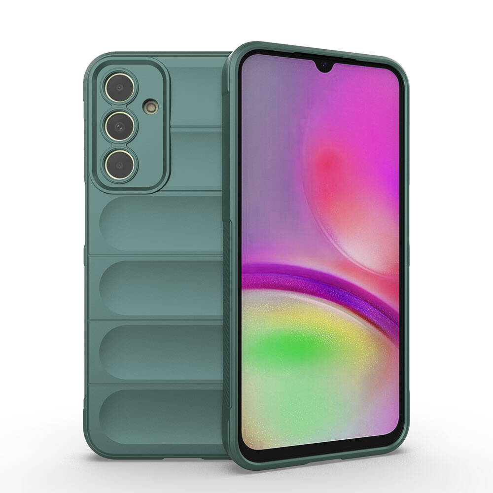 Samsung Galaxy A25 Uyumlu Kılıf Esnek TPU Oyuklu Arka Yüzey Tasarımlı Zore Etnik Silikon Kapak