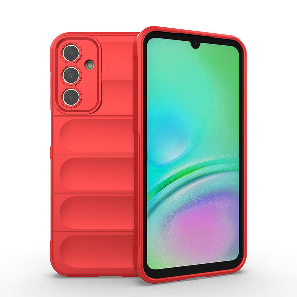 Samsung Galaxy A15 Uyumlu Kılıf Esnek TPU Oyuklu Arka Yüzey Tasarımlı Zore Etnik Silikon Kapak