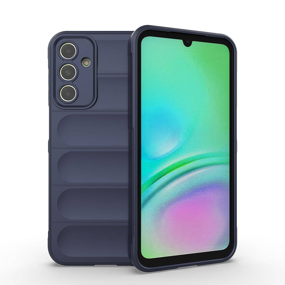 Samsung Galaxy A15 Uyumlu Kılıf Esnek TPU Oyuklu Arka Yüzey Tasarımlı Zore Etnik Silikon Kapak