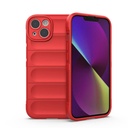 Apple iPhone 14 Uyumlu Kılıf Esnek TPU Oyuklu Arka Yüzey Tasarımlı Zore Etnik Silikon Kapak