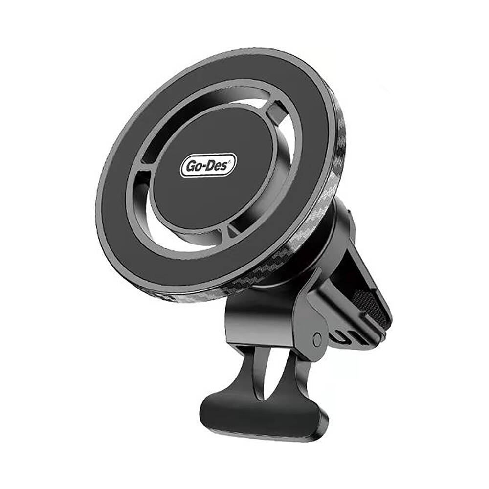 [RNZ-TA107018] Go Des GD-HD911 M-safe Magnetik Özellikli 360° Dönebilen Havalandırma ve Düz Zemin Telefon Tutucu