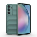 Samsung Galaxy A55 Uyumlu Kılıf Esnek TPU Oyuklu Arka Yüzey Tasarımlı Zore Etnik Silikon Kapak