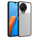 İnfinix Note 12 Pro Uyumlu Kılıf Sert Silikon Kamera Korumalı Zore Hux Kapak