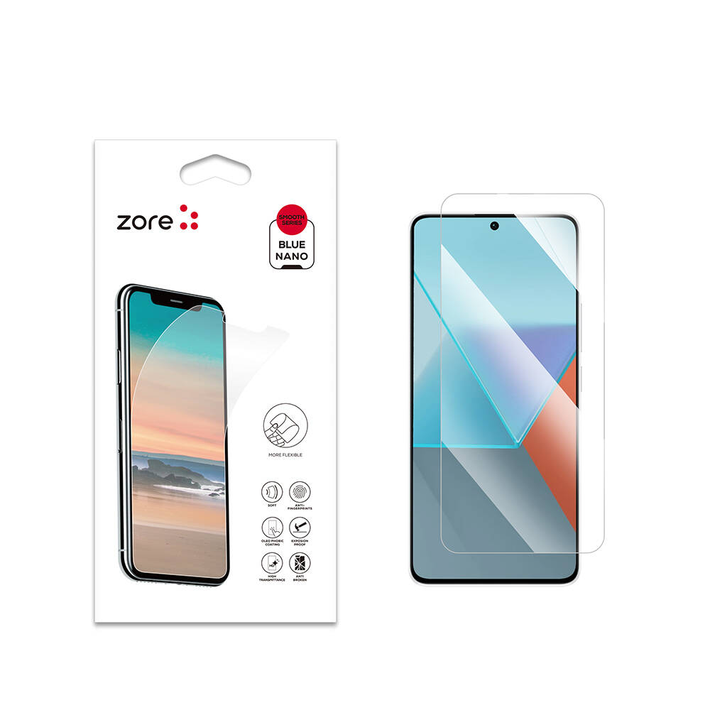 [RNZ-T32973] Xiaomi Redmi Note 13 Pro 5G Uyumlu Zore Blue Nano Ekran Koruyucu