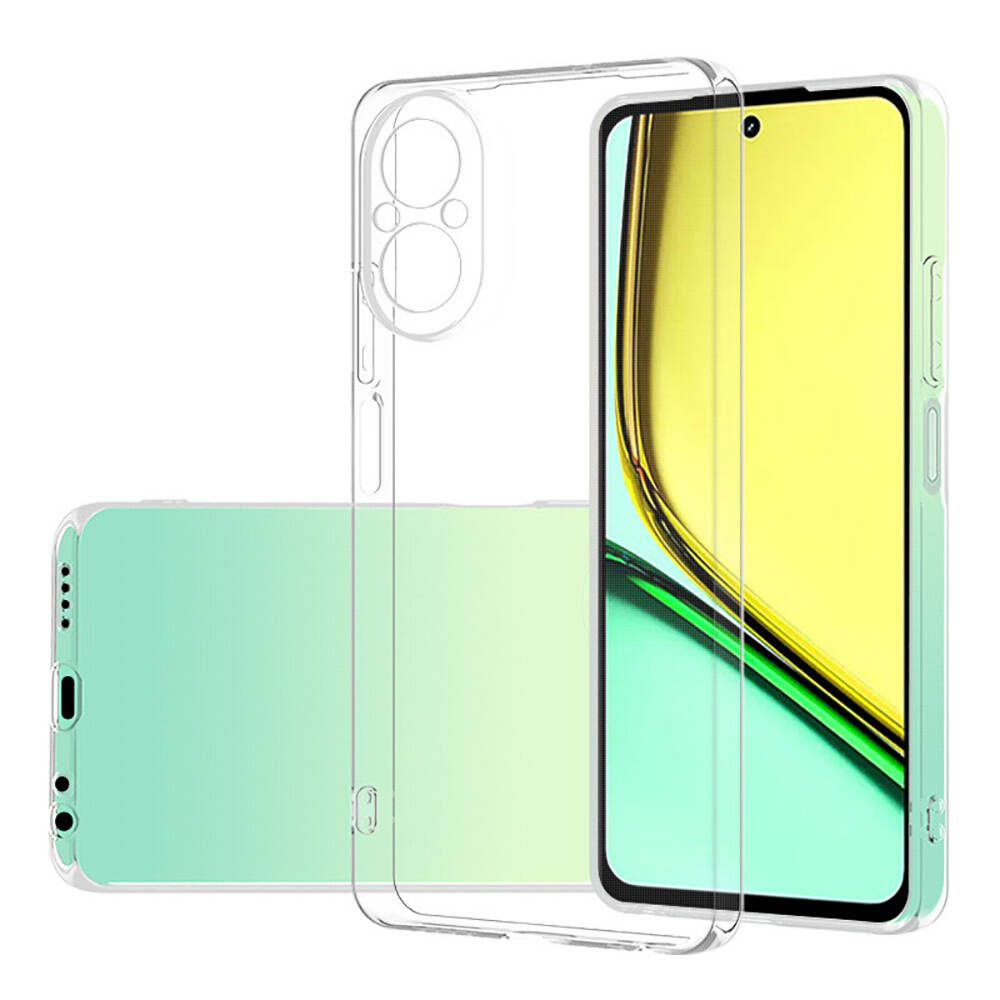 [RNZ-TA107878] Realme 12 Lite Uyumlu Kılıf Zore Süper Silikon Kapak