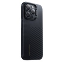 Apple iPhone 14 Pro Uyumlu Kılıf M-safe Şarj Özellikli Karbon Fiber Benks Montage ArmorAir Kevlar Kapak