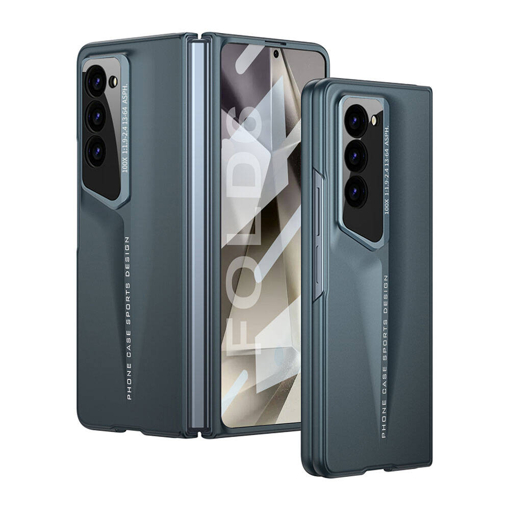 Samsung Galaxy Z Fold 6 Uyumlu Kılıf Ultra İnce Kamera Korumalı Sert Rubber Zore Procase Kapak