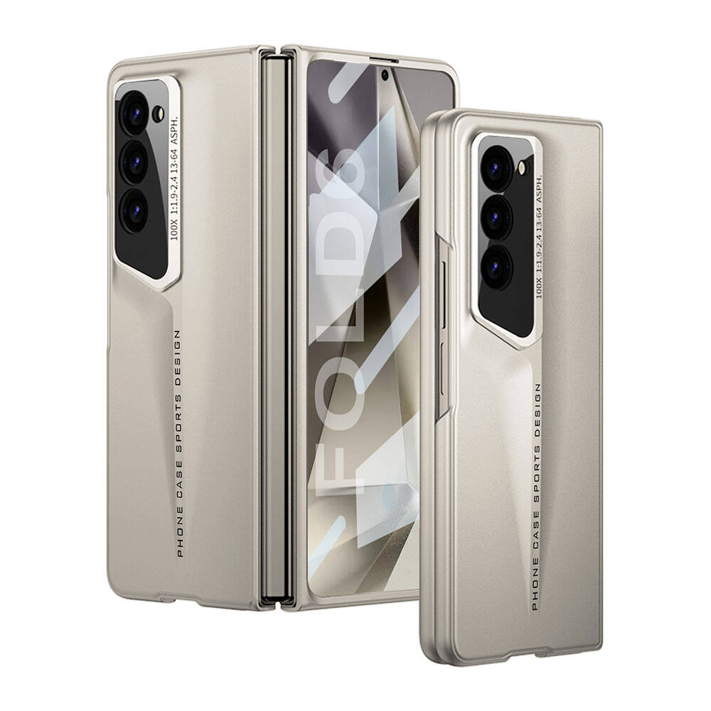 Samsung Galaxy Z Fold 6 Uyumlu Kılıf Ultra İnce Kamera Korumalı Sert Rubber Zore Procase Kapak