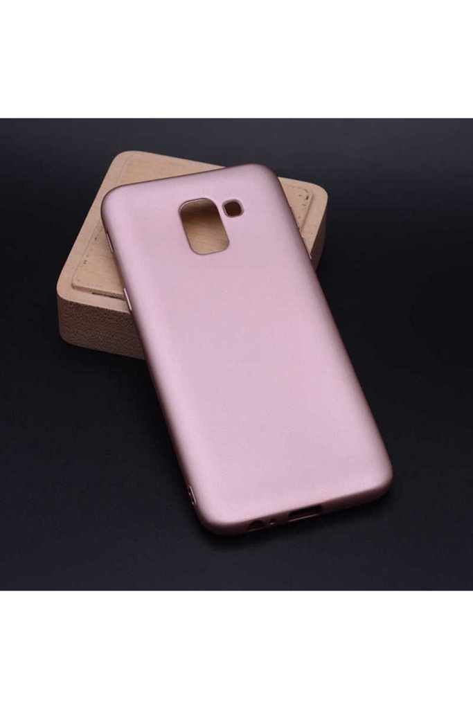 Samsung Galaxy J6 Uyumlu Kılıf Zore Premier Silikon Kapak