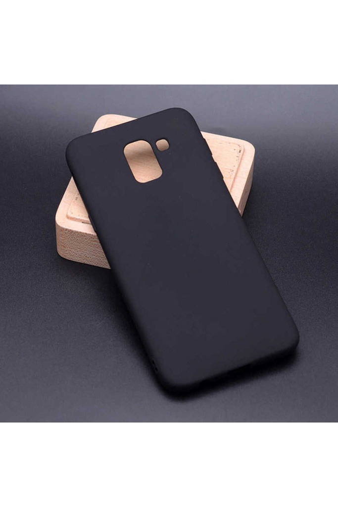 [RNZ-TA11691] Samsung Galaxy J6 Uyumlu Kılıf Zore Premier Silikon Kapak (Siyah)