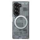 Samsung Galaxy Z Fold 6 Uyumlu Kılıf M-safe Şarj Özellikli Youngkit Technology Serisi Kapak