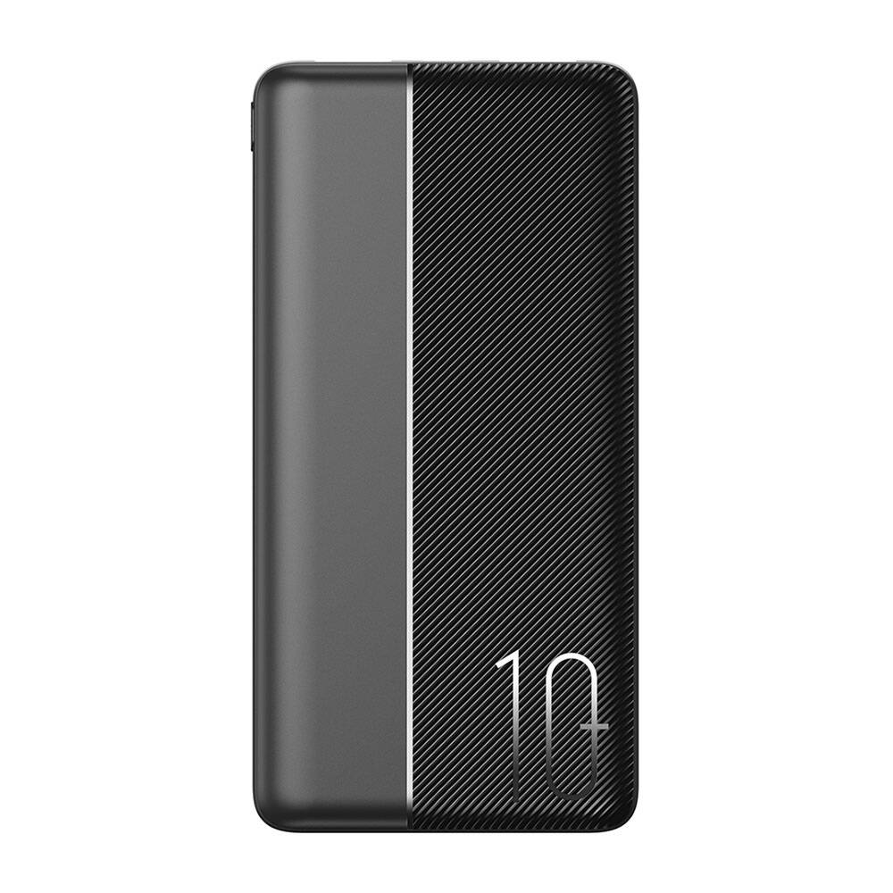 [RNZ-TA108270] Wiwu Wi-P032 Dual USB-A ve Type-C PD LED Işık Göstergeli Taşınabilir Powerbank 10000mAh (Siyah)