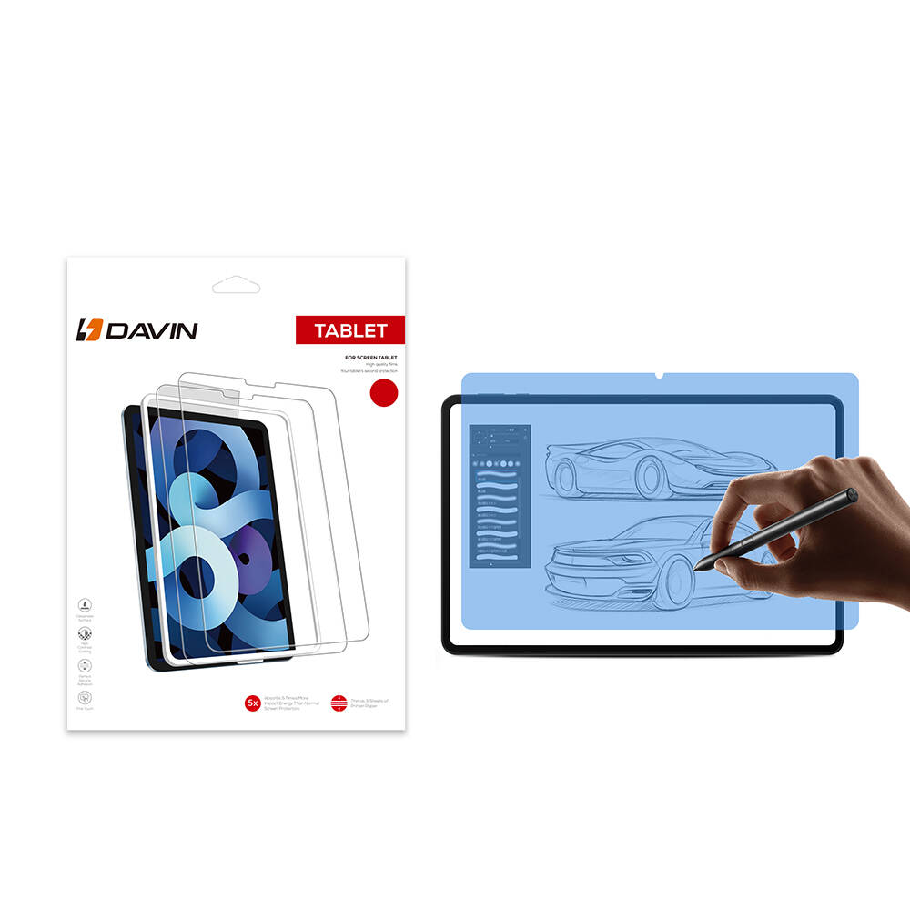 Honor Pad 9 Uyumlu Kağıt Hisli Mat ​​​​​​​​​​​​​​​Davin Paper Like Ekran Koruyucu