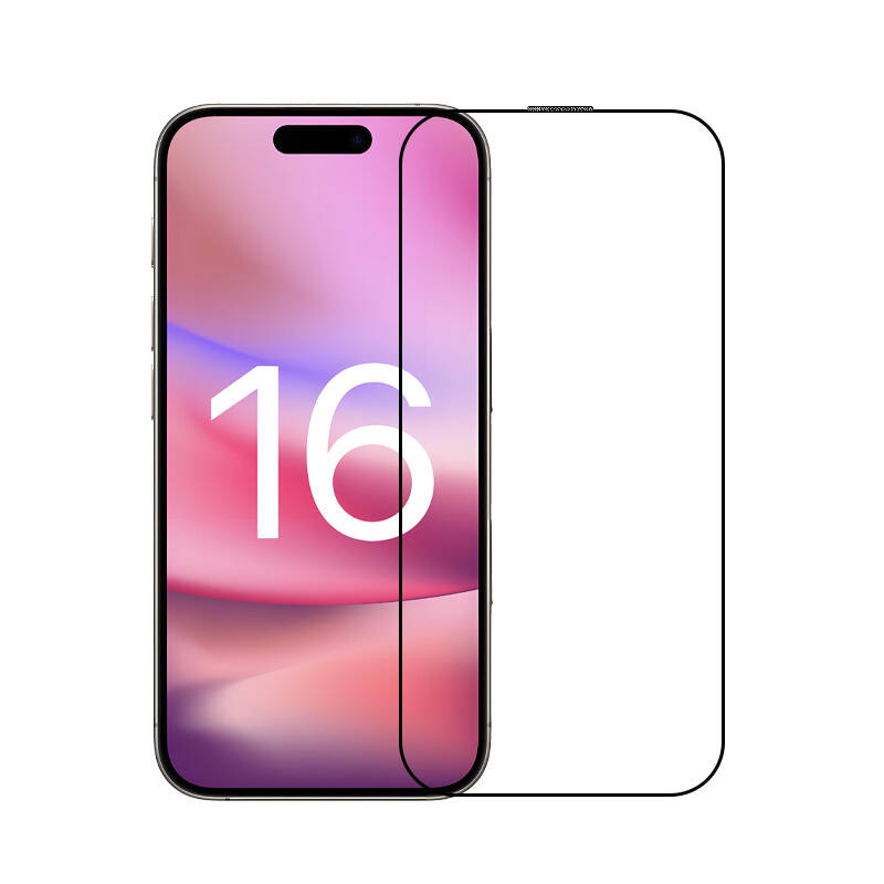 [RNZ-TA108929] Apple iPhone 16 Pro Max Uyumlu Zore EKS Cam Ekran Koruyucu