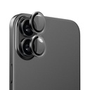 Apple iPhone 16 Plus Uyumlu Wiwu LG-004 PVD Lens Guard Metal Kamera Lens Koruyucu