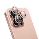 Apple iPhone 16 Pro Max Uyumlu Wiwu LG-006 Diamond Lens Guard Kolay Uygulama Aparatlı Kamera Lens Koruyucu