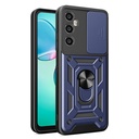 Realme C65 4G Uyumlu Kılıf Magnetik Standlı Kamera Korumalı Zore Sürgülü Vega Kapak