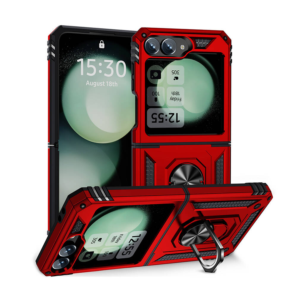 Samsung Galaxy Z Flip 6 Uyumlu Kılıf Zore Vega Kapak