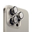 Apple iPhone 16 Pro Max Uyumlu Wiwu LG-004 PVD Lens Guard Metal Kamera Lens Koruyucu