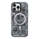 Apple iPhone 16 Pro Uyumlu Kılıf M-safe Şarj Özellikli Youngkit Technology Serisi Kapak