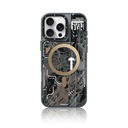 Apple iPhone 16 Pro Uyumlu Kılıf M-safe Şarj Özellikli Youngkit Technology Serisi Kapak